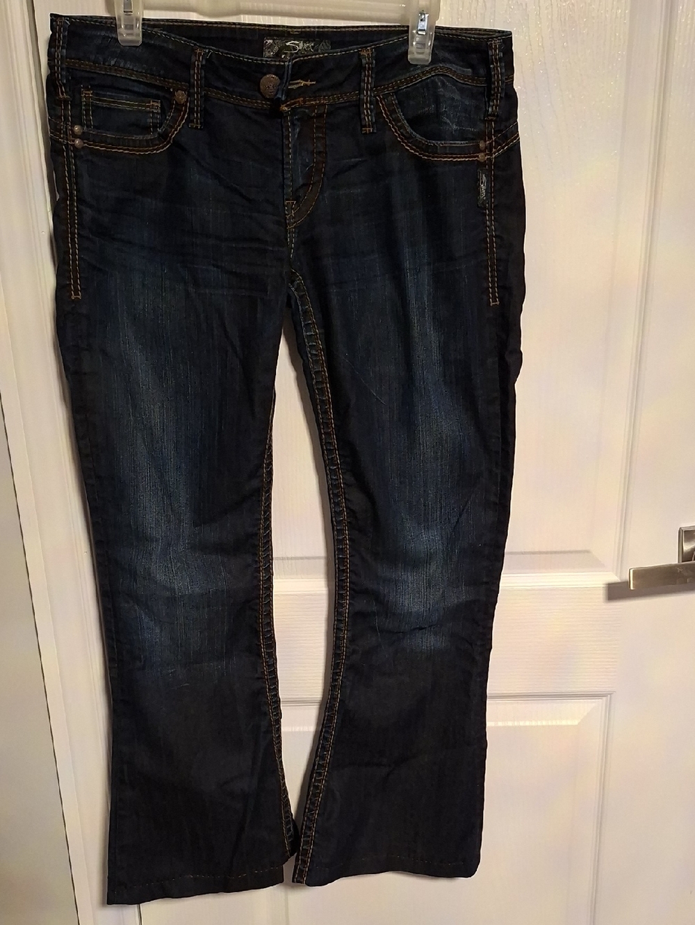 Silver Jeans Dark Blue‎ Flare Jeans